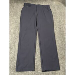 William Murray Pants Mens 40 X 33  Golf Performance Blue Active Casual Comfort